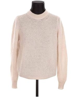 Ba&sh Pull Pull en laine beige - Neutre