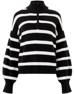 French Connection Pull Vhari - Noir