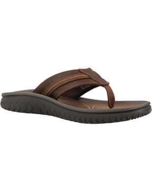 Clarks Sandales Wesley Sun - Marron