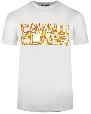 Roberto Cavalli T-shirt SY2901 - Blanc