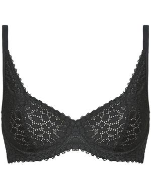 DIM Non Imbottito Daily Dentelle - Nero