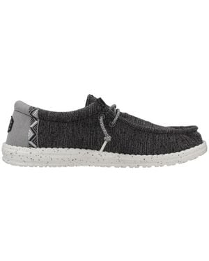 HEYDUDE Slip Ons Wally Coastline - Noir