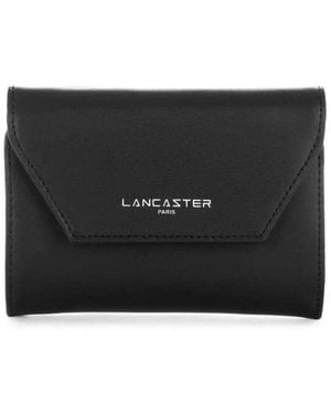 Lancaster Portefeuille Portefeuille Dos À Dos Smooth - Noir