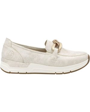 Rieker Mocassins Babouche - Blanc