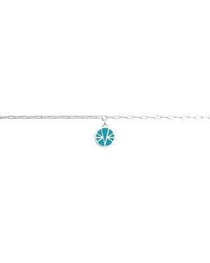 Les Georgettes Bracelets Bracelet Les Cadettes Ibiza Pampille Laque - Bleu