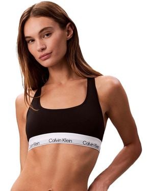 Calvin Klein Triangles / Sans armatures Unlined Bralette - Noir
