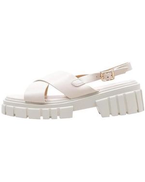 KRACK Sandales compensées MEGANISI - Blanc