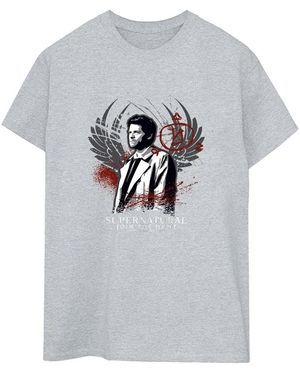 Super.natural T-shirt Join The Hunt - Gris