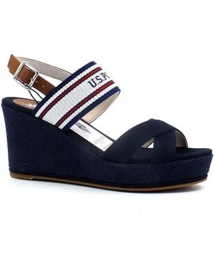 U.S. POLO ASSN. Sandales ALYSSA010L - Bleu