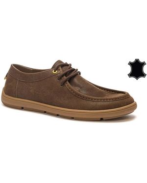 KEDDO Slip Ons Fashion Sneakers - Marron