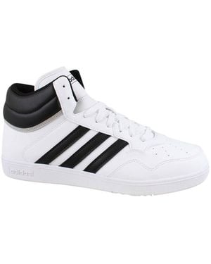 adidas Baskets Montantes Baskets Hoops 4.0 Mid Cuir - Noir