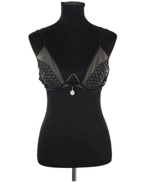 LIVY Triangles / Sans armatures Soutien-gorge en dentelle noir