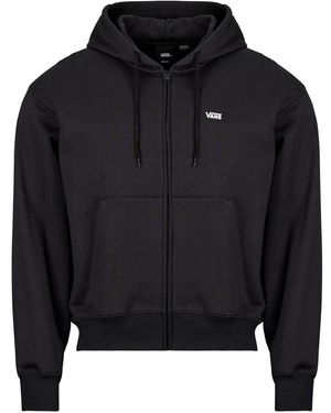 Vans Capuchon Sweaters Left Chest Full Zip - Zwart