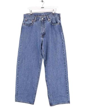 Levi's Jeans Larges Jean Droit En Coton - Bleu
