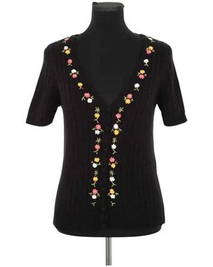 Sezane Gilet Cardigan - Noir
