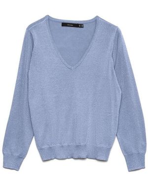 Vero Moda Pull Blaze - Bleu