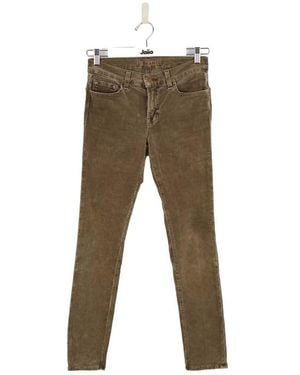 J Brand Pantalon Pantalon Slim En Coton - Vert