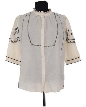 Berenice Blouses Blouse Écrue - Gris