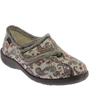 Fargeot Chaussons - Chaussons TRINITE - Blanc - Taille - Gris