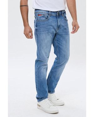 Lee Cooper Jeans Jean JORDY STRAIGHT Light Blue - Bleu