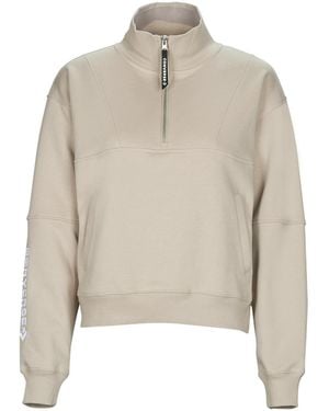 Converse Fleecepullover fashion half-zip - Grau