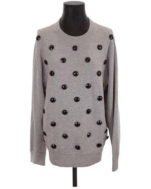 Marc Jacobs Pull Pull en coton gris