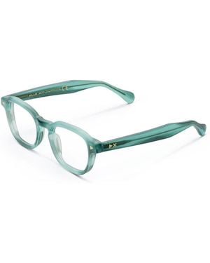Xlab Lunettes de soleil Couleur du cadre Galapagos : vert rayé Cadres Optiques, Ver - Bleu