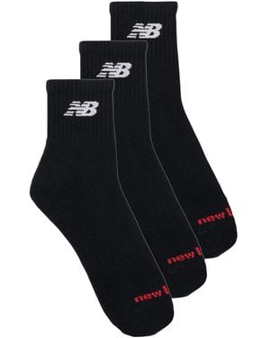 New Balance Sportsokken Nb Everyday Ankle 3 Pairs - Blauw