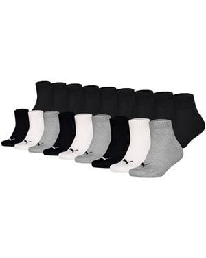 PUMA Chaussettes Chaussettes Plain Quarter Ecom 18P - Noir