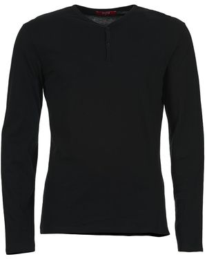BOTD T-Shirt Lange Mouw Etunama - Zwart