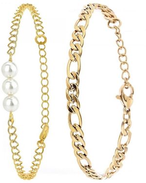Sc Bohème Bracelets B2182+B2384-DORE - Métallisé