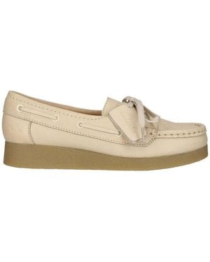 Clarks Mocassins Wallabee Evo Sea - Blanc