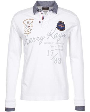 Harry Kayn Polo Polo manches longues CAZBI - Blanc
