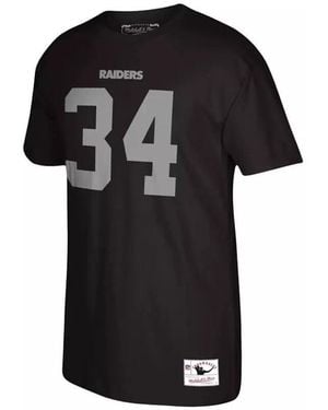 Mitchell & Ness T-shirt T-shirt NFL Bo Jackson Las Veg - Noir