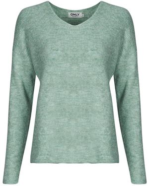 ONLY Maglione Onlcamilla V-Neck - Verde