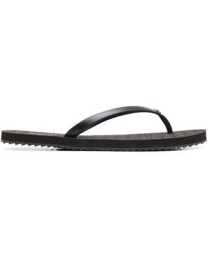 MICHAEL Michael Kors Tongs monogram print flip-flops - Noir