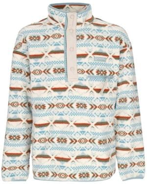 Columbia Blouson Helvetia Half Snap Fleece Checke - Multicolore