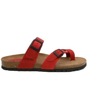 Interbios Sandales BASKETS 7212 - Rouge