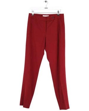 Gerard Darel Pantalon Pantalon Droit - Rouge