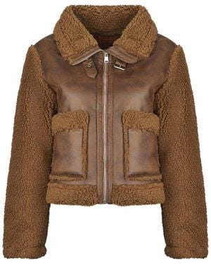 ONLY Windjack Onllee Bonded Jacket - Bruin