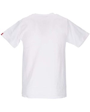 'es T-shirt Main Block Tee - Blanc
