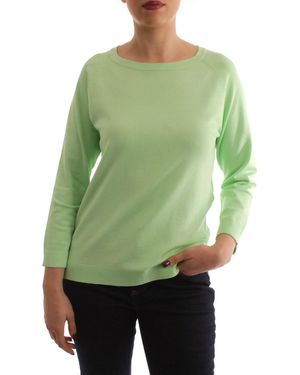 Marella Pull Gabbia - Vert
