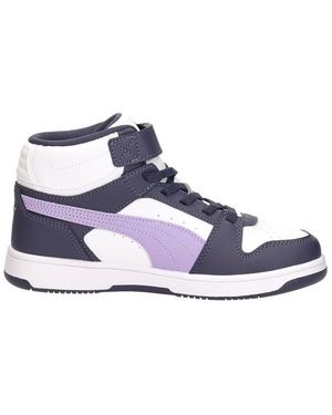 PUMA Baskets Rebound Slam Mid Ac+ Ps - Bleu