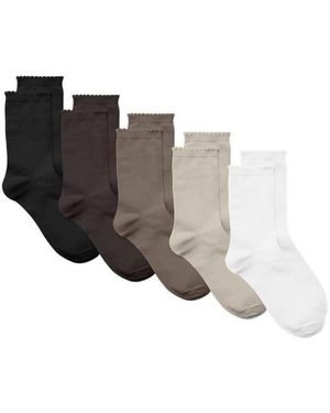 Vero Moda Chaussettes Kira - Marron