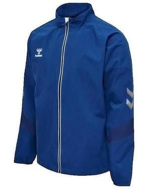 Hummel Blouson Veste d'entraînement hmlLEAD - Bleu
