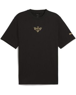 PUMA T-Shirt Korte Mouw - Zwart