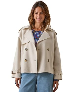 Daxon Trench Veste Courte Esprit Trench - Neutre