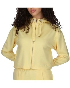 Sans marque Sweat-Shirt Full Zip - Jaune