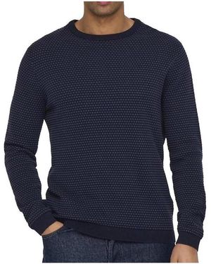 Only & Sons Pull 22027602-NBZ - Bleu