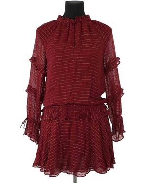 INTROPIA Robe courte Robe bordeaux - Rouge